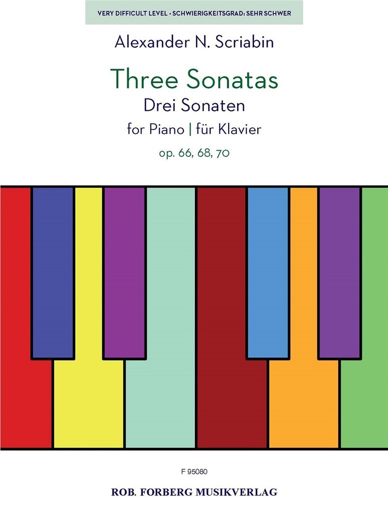 Three Sonatas op. 66, 68, 70